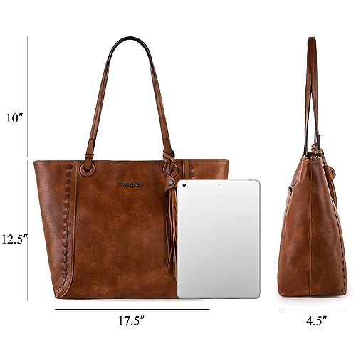 Montana West Women's Large Concealed Carry Hobo Handbag