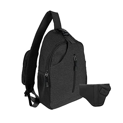 Multipurpose Concealed Carry Sling Backpack Purse Crossbody