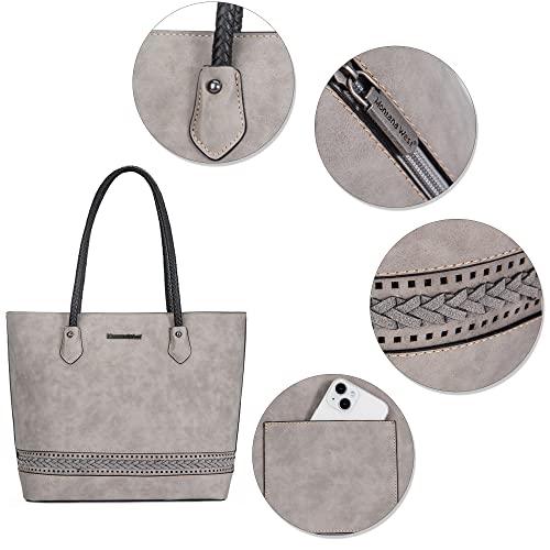 Montana West Top-handle Large Tote Concealed Carry Purse