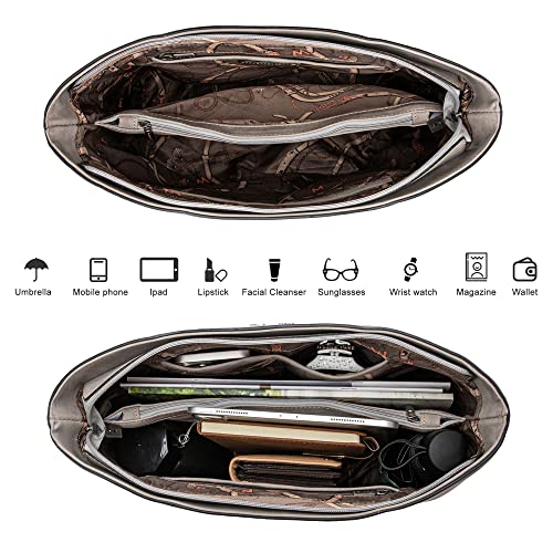 Montana West Top-handle Large Tote Concealed Carry Purse