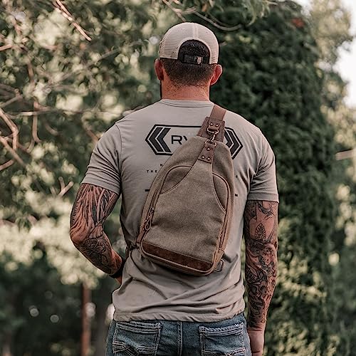 Glacier Canvas Concealed Carry Sling Bag Backpack Purse