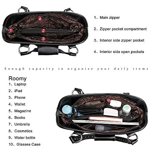 Montana West Tooled Hobo Purse with Holster