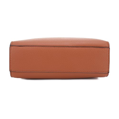 Triple Zip Crossbody Concealed Carry Bag_Tan