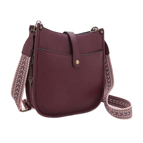 JESSIE & JAMES Chelsea Concealed Carry Crossbody - Wine