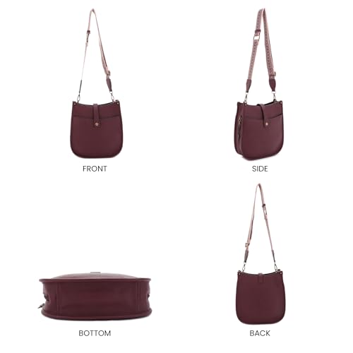 JESSIE & JAMES Chelsea Concealed Carry Crossbody - Wine