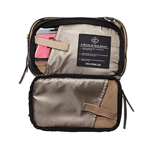 Girls with Guns Concealed Carry Camo Clutch Purse