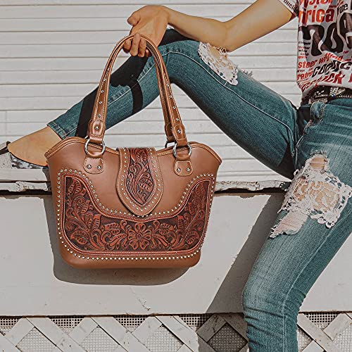 Montana West Women's Shoulder Bag with Detachable Holster