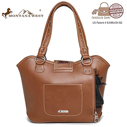 Montana West Women's Shoulder Bag with Detachable Holster