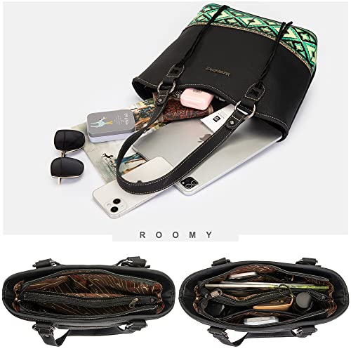 Montana West Leather Shoulder Bag with Detachable Holster