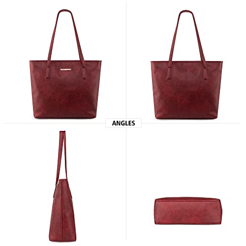 Montana West Large Leather Tote Concealed Carry Purse