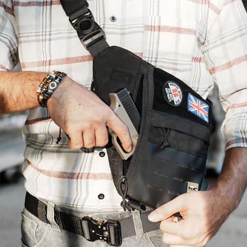 TAC5TAC Crossbody Sling Bag- Concealed Carry CCW Backpack