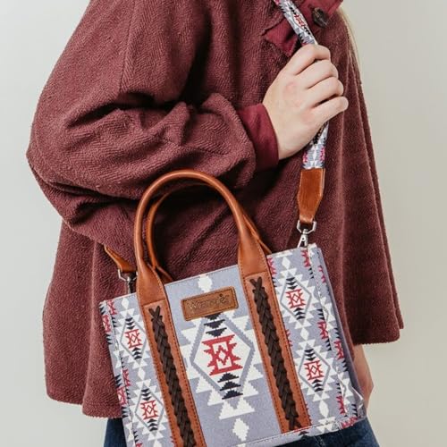 Western Aztec Tote Bag for Concealed Carry Women