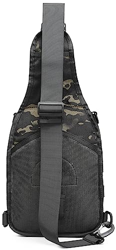 Men's Crossbody Sling Backpack with Concealed Holster - 10L