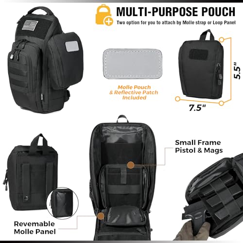 DBTAC Large Tactical Bag for Concealed Handgun Carry