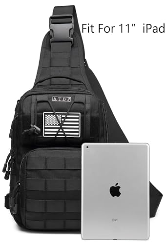 Men's Crossbody Sling Backpack with Concealed Holster - 10L