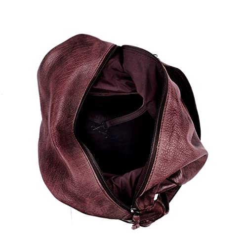 Marley Leather Concealed Carry Sling Backpack - RFID Organizer
