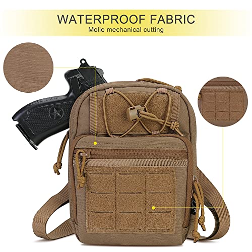 Obemisk Tactical Sling Bag - Molle Crossbody Chest