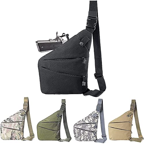 LIVIQILY Men's Concealed Carry Fanny Pack & Chest Pack