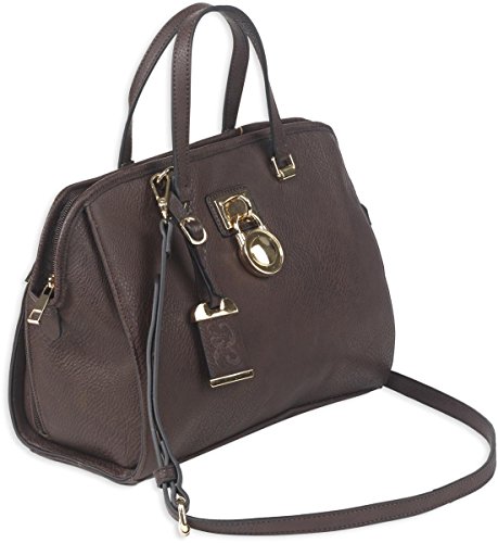 Bulldog Cases BDP-028 Satchel Purse with Holster Brown