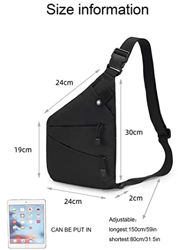 LIVIQILY Men's Concealed Carry Fanny Pack & Chest Pack