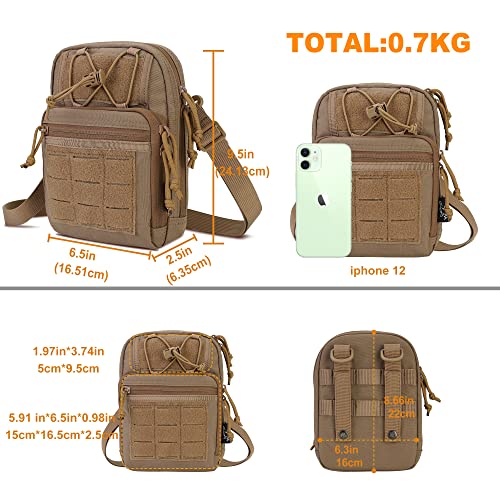 Obemisk Tactical Sling Bag - Molle Crossbody Chest