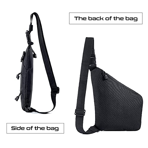 LIVIQILY Men's Concealed Carry Fanny Pack & Chest Pack