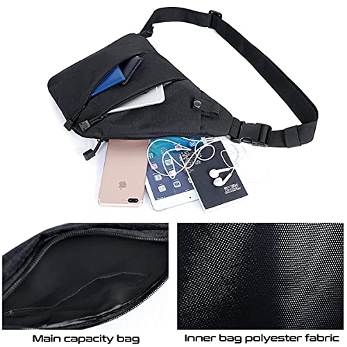 LIVIQILY Men's Concealed Carry Fanny Pack & Chest Pack