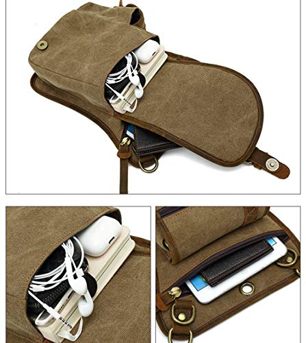 Canvas Drop Leg Bag for Concealed Carry, Medium