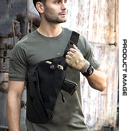 LIVIQILY Men's Concealed Carry Fanny Pack & Chest Pack