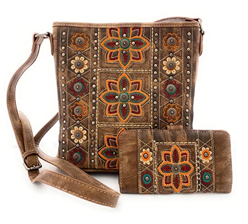 Leather Montana West Concealed Carry Tote Purse for Women