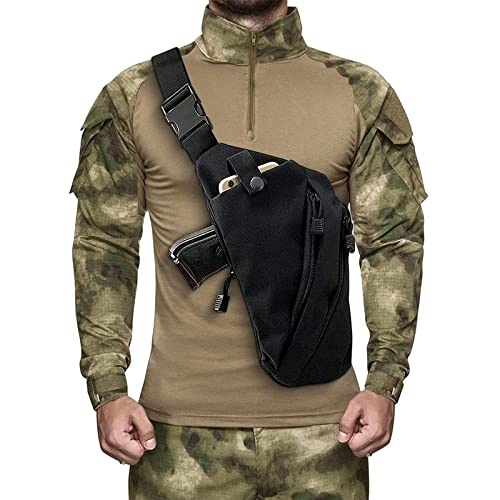 LIVIQILY Men's Concealed Carry Fanny Pack & Chest Pack