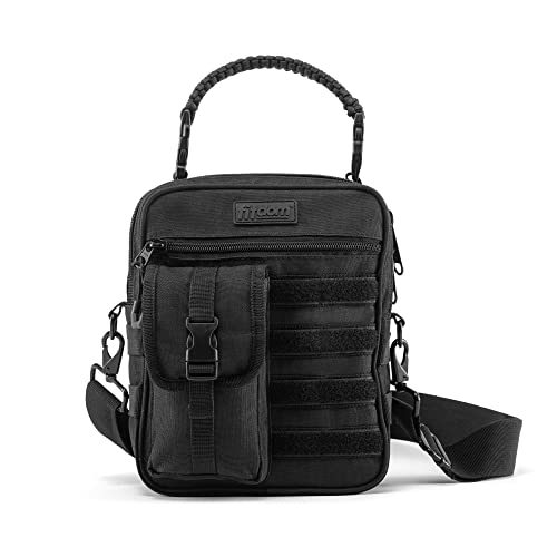 Fitdom Tactical Messenger Bag with Concealed Gun Holster