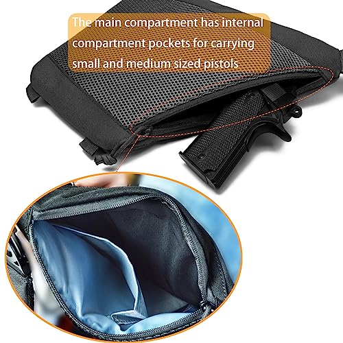 Valcen Men's Tactical Concealed Carry Sling Bag