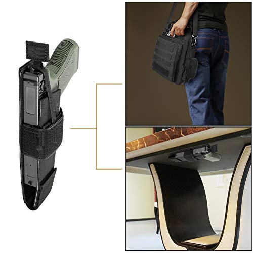 LarKoo Tactical Molle Briefcase with Pistol Holster