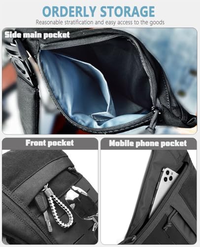 Stealth Concealed Carry Crossbody Bag for Men and Women