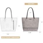 Montana West Top-handle Large Tote Concealed Carry Purse