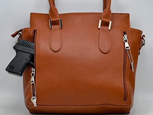 Goson Large Fashionable Concealed Carry Tote - Women's CCW Bag