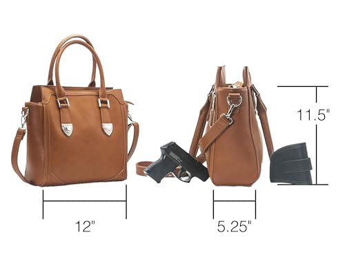 Goson Large Fashionable Concealed Carry Tote - Women's CCW Bag