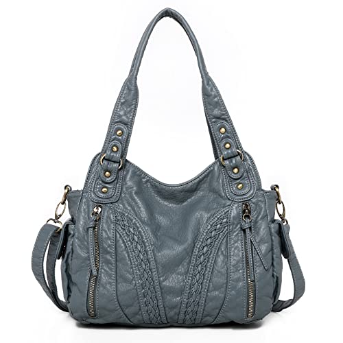 Montana West Roomy Concealed Carry Leather Crossbody Bag