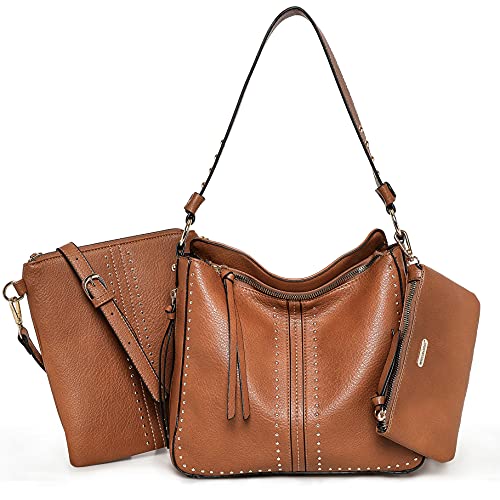 Montana West 3PC Hobo Purses Large Crossbody Bags