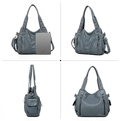 Montana West Roomy Concealed Carry Leather Crossbody Bag