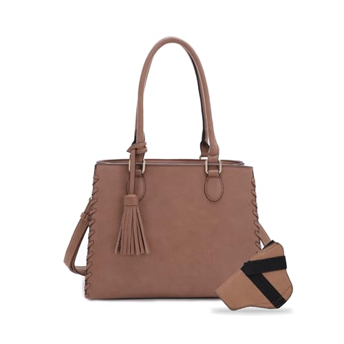 JESSIE & JAMES Lioness Concealed Carry Satchel Bag