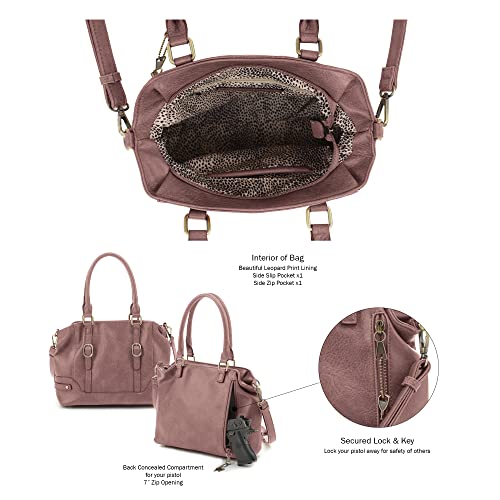 Jessie & James Elena Concealed Carry Satchel Purse