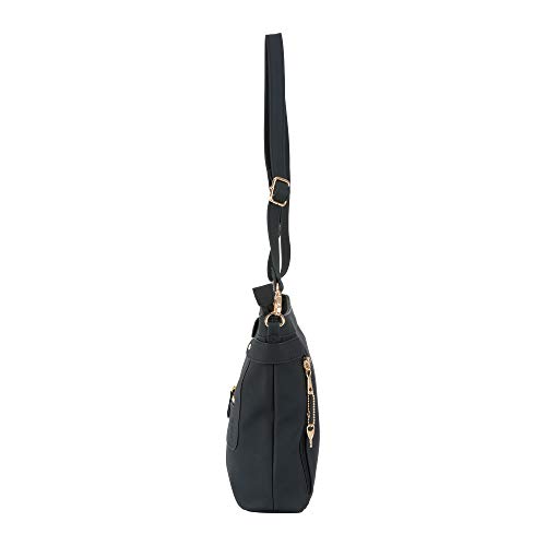 Black Browning Women's Concealed Carry Purse, Catrina, One Size