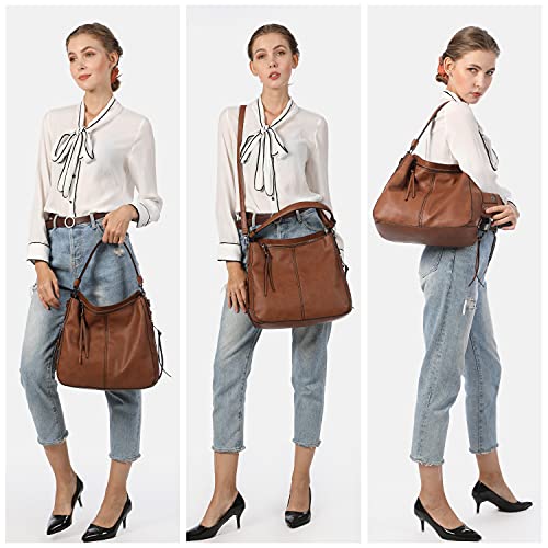 Realer Women's Large Hobo Crossbody Shoulder Bag