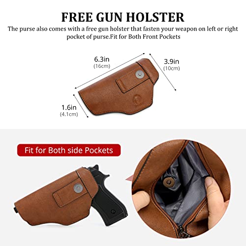 Realer Women's Large Hobo Crossbody Shoulder Bag