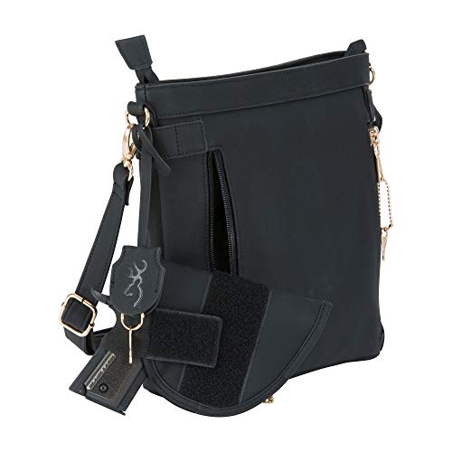 Black Browning Women's Concealed Carry Purse, Catrina, One Size