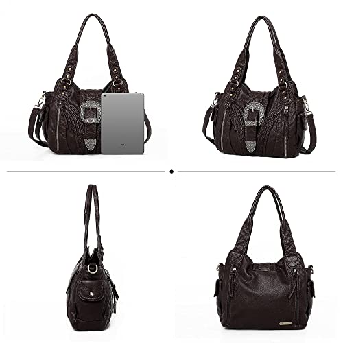 Montana West Concealed Carry Hobo Handbag Tote