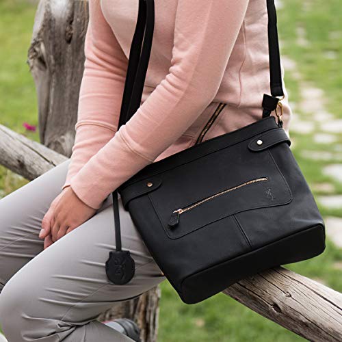 Black Browning Women's Concealed Carry Purse, Catrina, One Size
