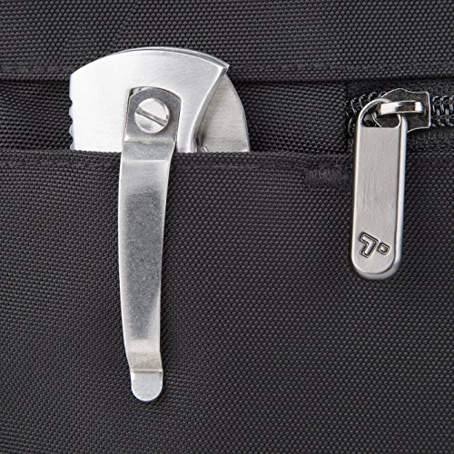 Travelon Black Anti-Theft Concealed Carry Hobo Bag